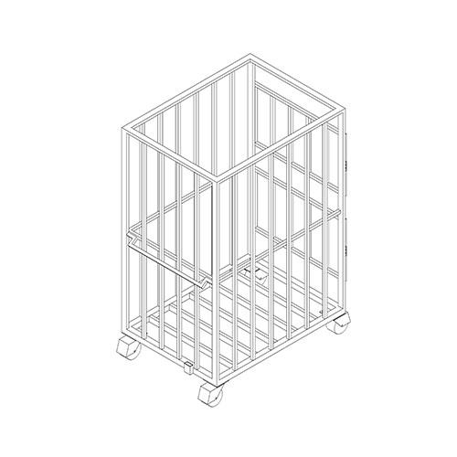 Photo of Durian Cart for SPEEDCRYO liquid nitrogen freezer