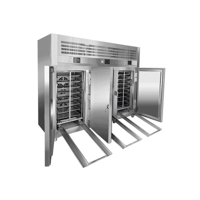 Air blast chilller freezer for food